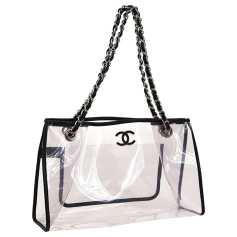 clear bag chanel